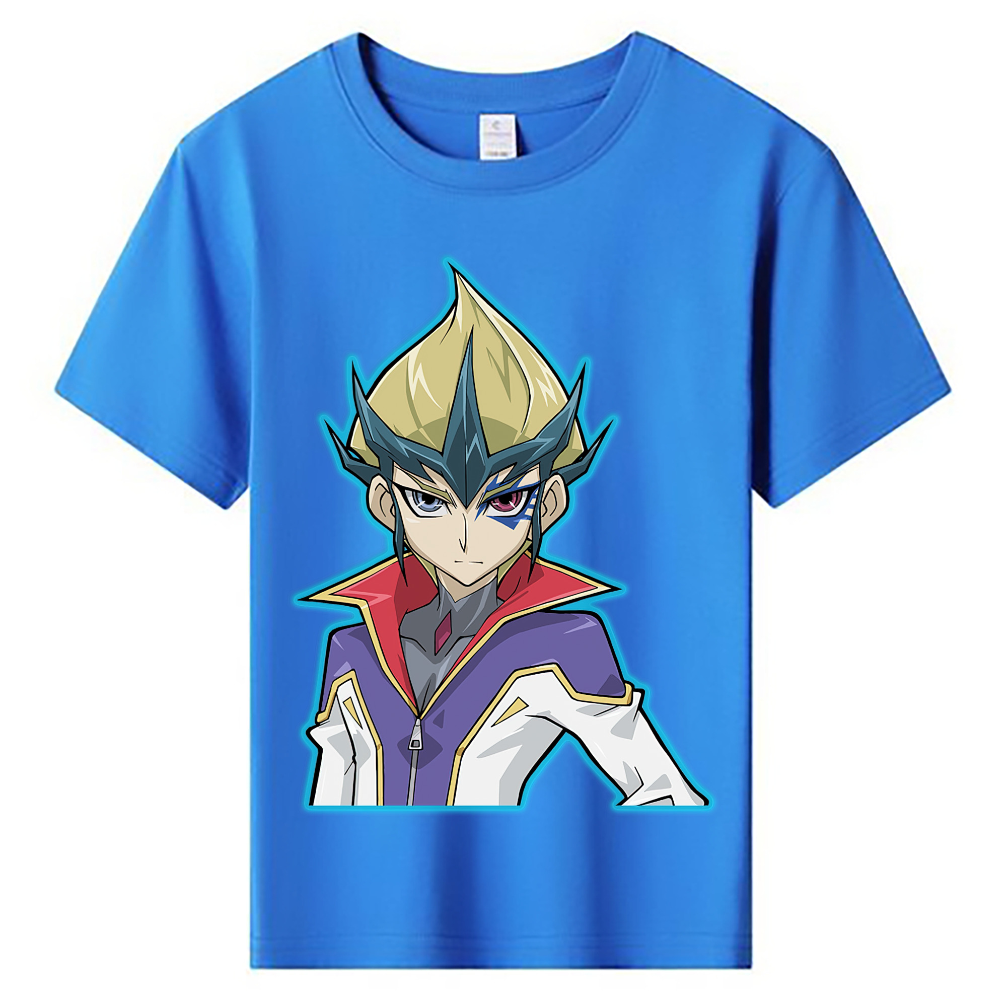 （画像用） 遊☆戯☆王 Yu-Gi-Oh! 綿100％キッズTシャツ（フロントプリント）